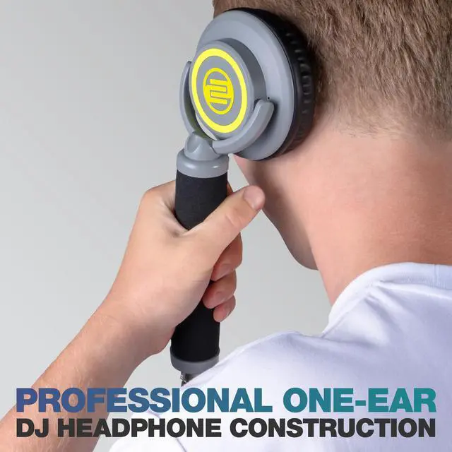 Alt view image 5 of 7 - RHP-10 Mono Neon Professional Single-Ear DJ Headphone