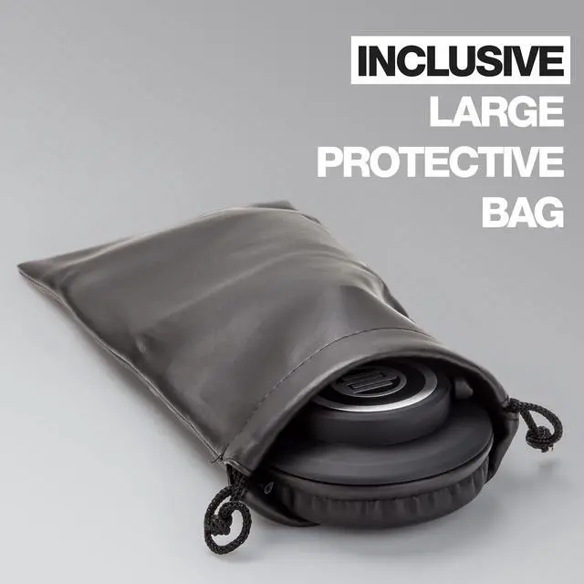 Alt view image 4 of 7 - RHP 10 Mono Professional One-Ear Headphone with 50mm Neodymium Driver | Xlr Lock Plus Coiled 6.3mm Cable, 24, 30hz-30khz, Vegan Leather Bag