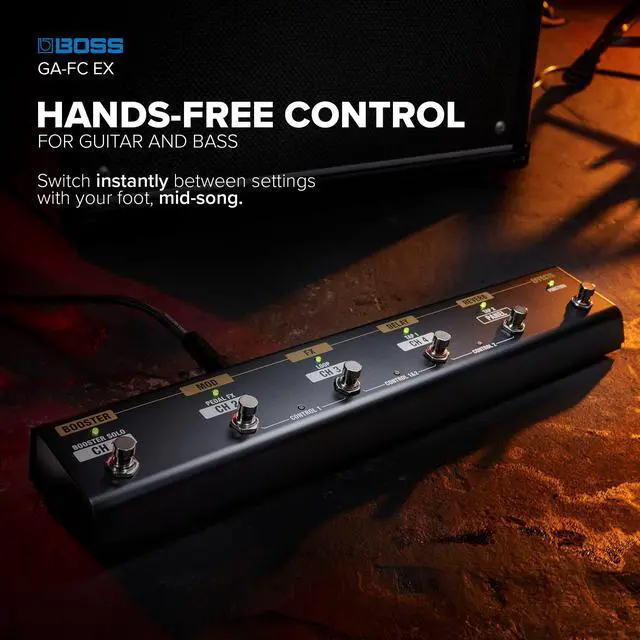 Alt view image 3 of 7 - GA-FC EX Foot Controller for Katana Amplifiers and M-Audio EX-P | Universal Expression Pedal