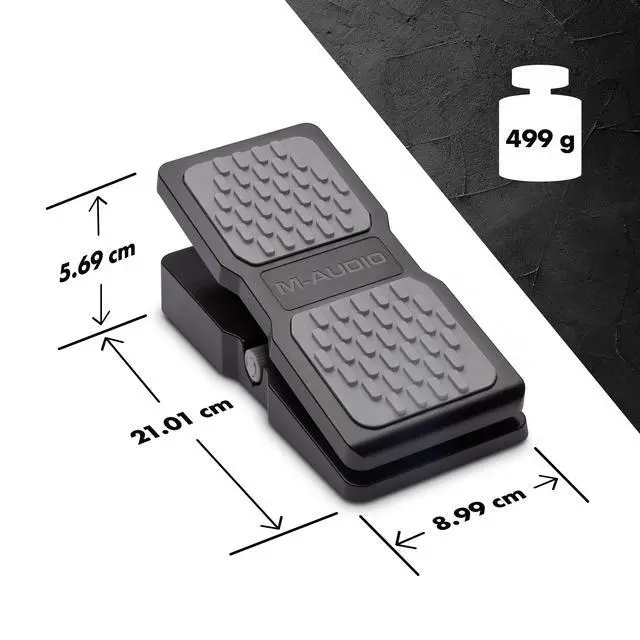 Alt view image 7 of 7 - GA-FC EX Foot Controller for Katana Amplifiers and M-Audio EX-P | Universal Expression Pedal