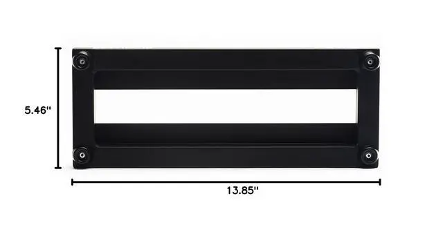 Alt view image 6 of 6 - Nano 14-inch x 5.5-inch Pedalboard with Soft Case