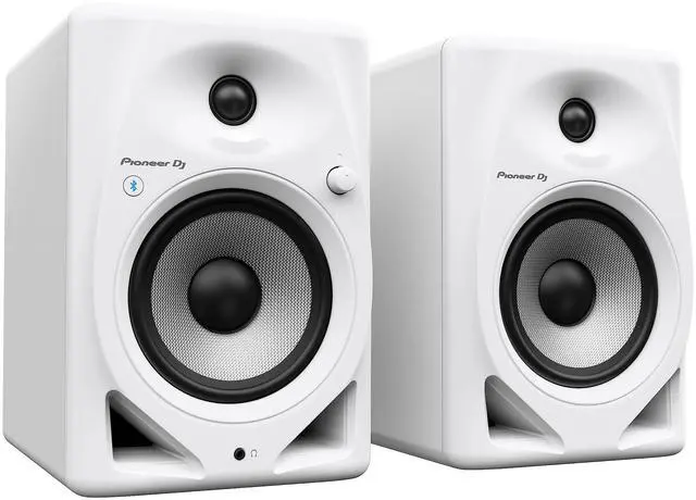 Main image of DM-50D-BT-W 5-inch Desktop Active Monitor Speaker Pair with Bluetooth - White