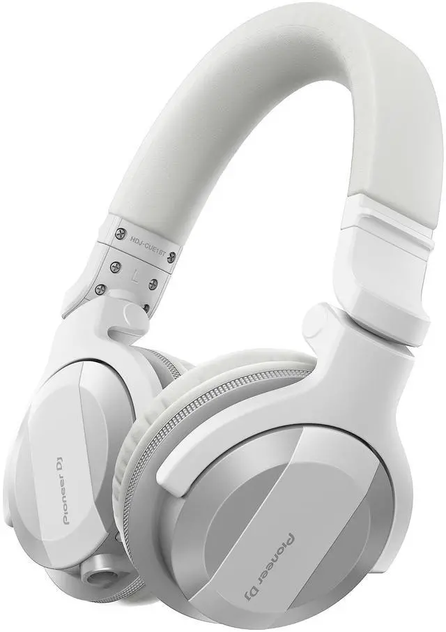 Alt view image 5 of 6 - HDJ-CUE1BT-W On-Ear Wired Headphones with Bluetooth, White