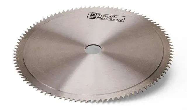 Main image of Fret Slotting Table Saw Blade, 6" Inch High-Precision Steel Blade for Cutting Fret Slots 100-Tooth Hollow-Ground Design Cuts.023" Slots