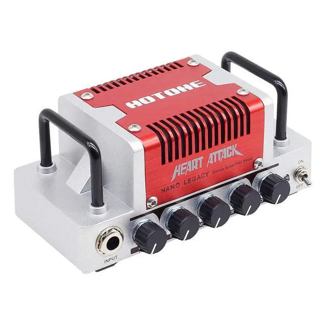 Alt view image 2 of 6 - Heart Attack Mini Guitar Amplifier Head, 5 Watt