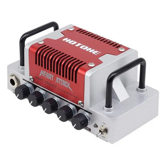 Alt view image 3 of 6 - Heart Attack Mini Guitar Amplifier Head, 5 Watt