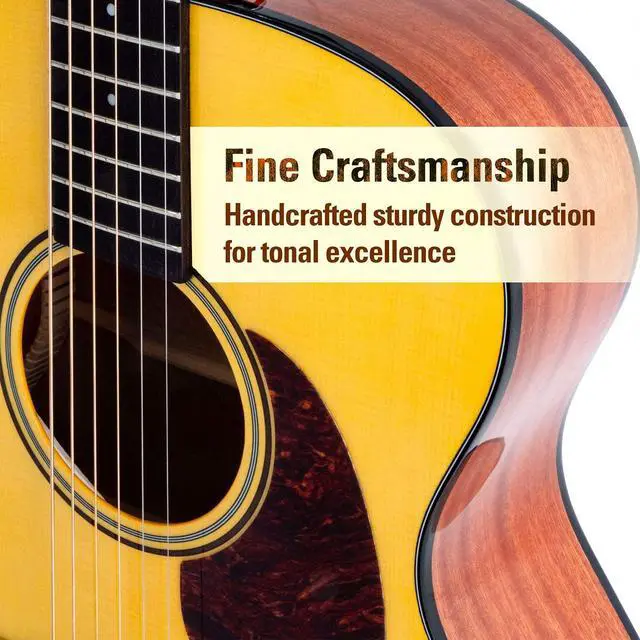 Alt view image 3 of 7 - 40 Acoustic Guitar, OOO, 4/4 Full-Size, with D'Addario EXP16 Strings, Solid Spruce Top, Vintage Tinted Gloss, Mahogany Back & Sides, Right(10A)