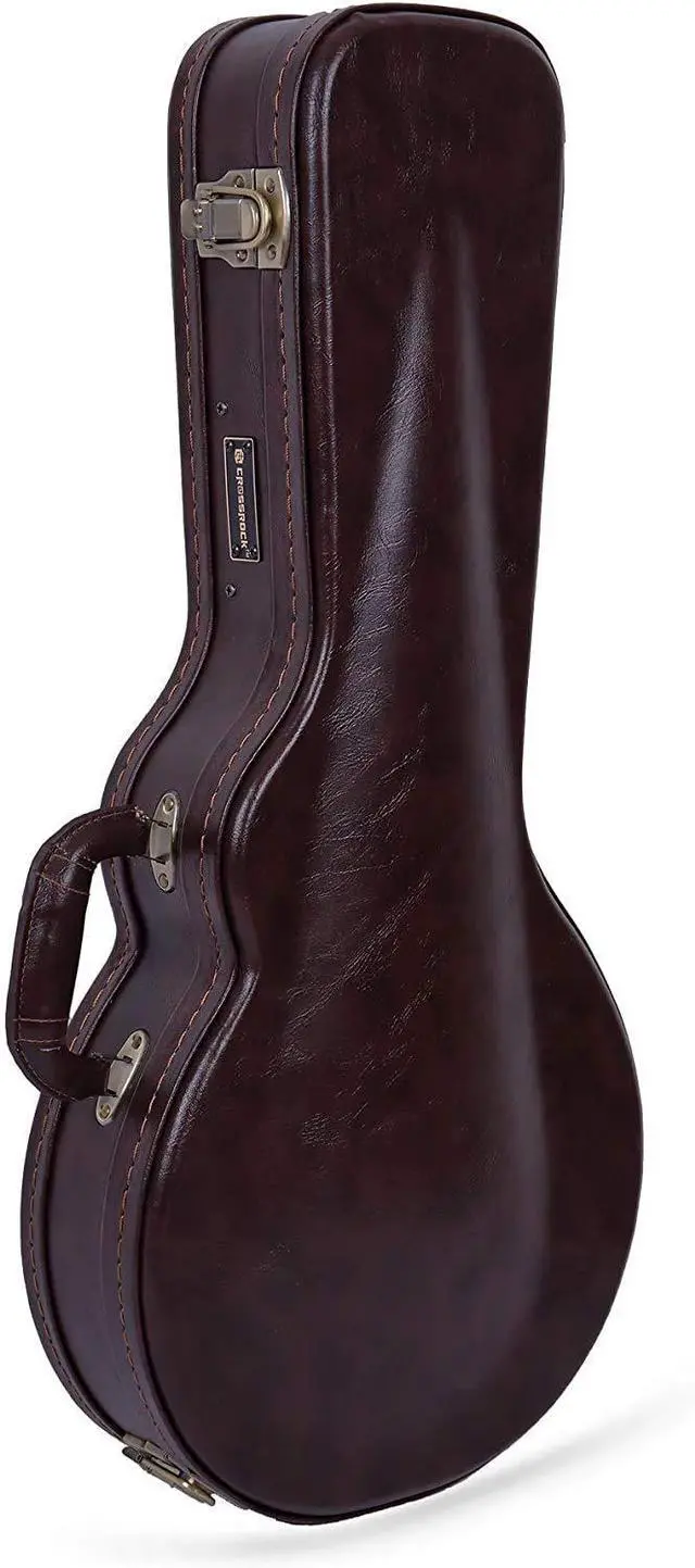 Main image of Hard Shell Case for F-Style Mandolin in Vintage Brown(CRW620MFBR)