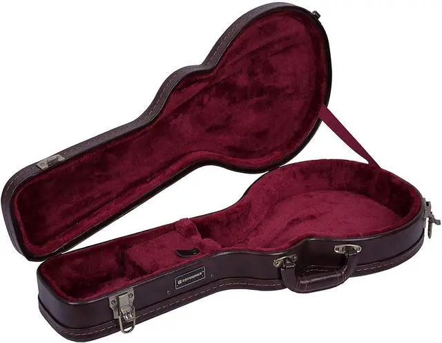 Alt view image 3 of 6 - Hard Shell Case for F-Style Mandolin in Vintage Brown(CRW620MFBR)