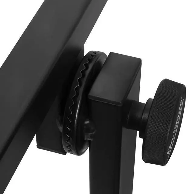 Alt view image 3 of 7 - KS7350 Pro Heavy-Duty Folding-Z Keyboard Stand, Black & M-Audio SP-2 - Universal Sustain Pedal with Piano Style Action For MIDI Keyboards, Digital Pianos & More