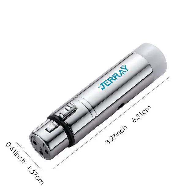 Alt view image 5 of 7 - 6Pcs Wireless DMX, Metal 2.4G DMX512 5pcs Female Receivers 1Transmitter for DMX Transmitter Light Controller, DJ Equipment, LED Stage, Bar, Disco, Theater, Concert, PAR Effect Lamp, silver