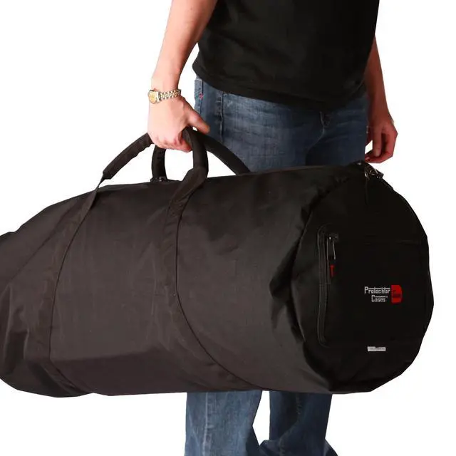 Alt view image 6 of 7 - Cases Drum Set Hardware Carry Bag with Removable Shoulder Strap, Dimensions 13" X 50" (GP-HDWE-1350)