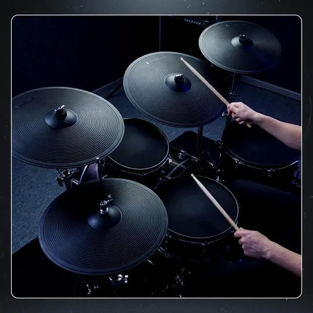 Alt view image 6 of 7 - VH11-Style Hi-Hat Controller Sensor Variable Open/Closed Foot Control for Electronic Drum Modules, Fits Standard Hi-Hat Stands