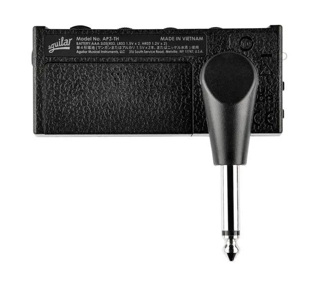 Alt view image 2 of 6 - amPlug3 Tone Hammer Bass Headphone Amp w/Effects & Rhythm Patterns