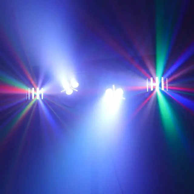 Alt view image 5 of 7 - DJ Lighting Packages with Carry Bag, DJ Lights with Stand (7.5Ft) Sound Activated, DMX & Remote Control, Mobile Gig Light LED Party Bar Lighting System for Band, Booth, Stage, Wedding, Events