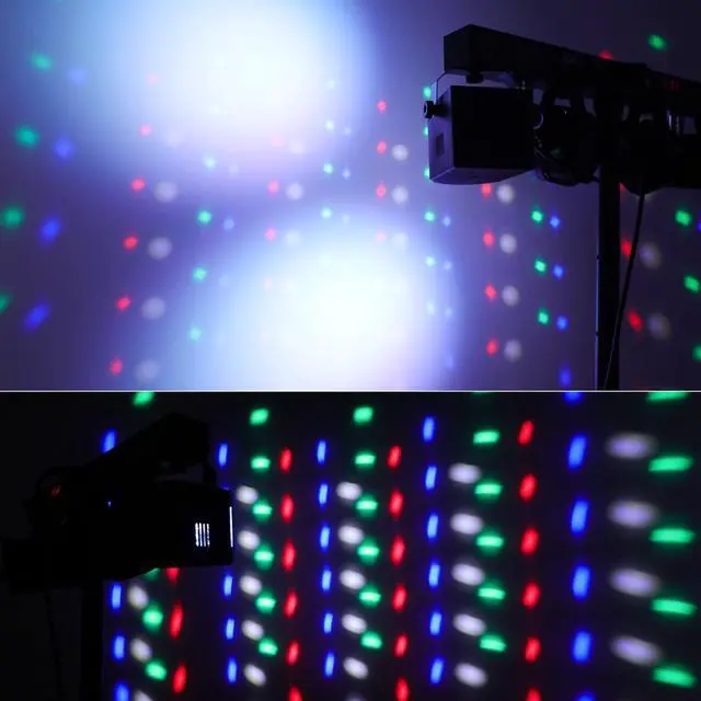 Alt view image 6 of 7 - DJ Lighting Packages with Carry Bag, DJ Lights with Stand (7.5Ft) Sound Activated, DMX & Remote Control, Mobile Gig Light LED Party Bar Lighting System for Band, Booth, Stage, Wedding, Events