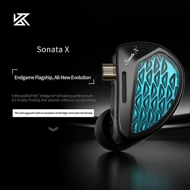 Alt view image 3 of 7 - Sonata X 14BA in Ear Monitor, HiFi IEM with 4 Tuning Switches | Up to 16 Timbres, Studio Recording & Mixing Earphone, Portable IEM for Professional Music Engineers Audiophiles