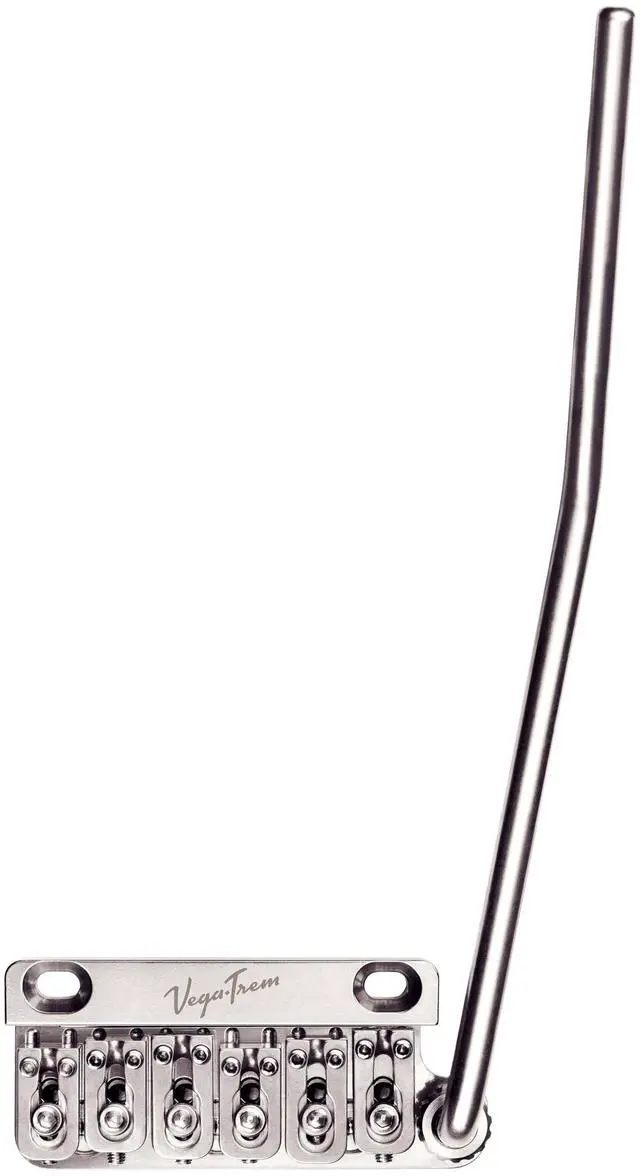 Main image of Vega-Trem VT1 Ultra-Trem 2-Points Glossy Stratocaster Guitar Tremolo Bridge For Strat No Mods Easy Installation (Glossy, Right)