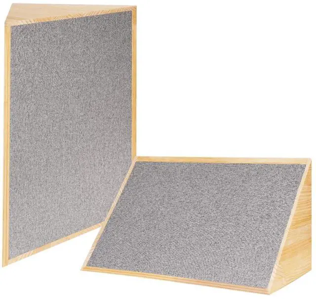 Main image of 2 Pack Bass Traps,24" X 12" Wooden Bass Traps Corner,Large Sound Echo Absorbers,Low Frequency Trap Standing Wave Acoustic Treatment for Home Studio,Listening Room or Theater