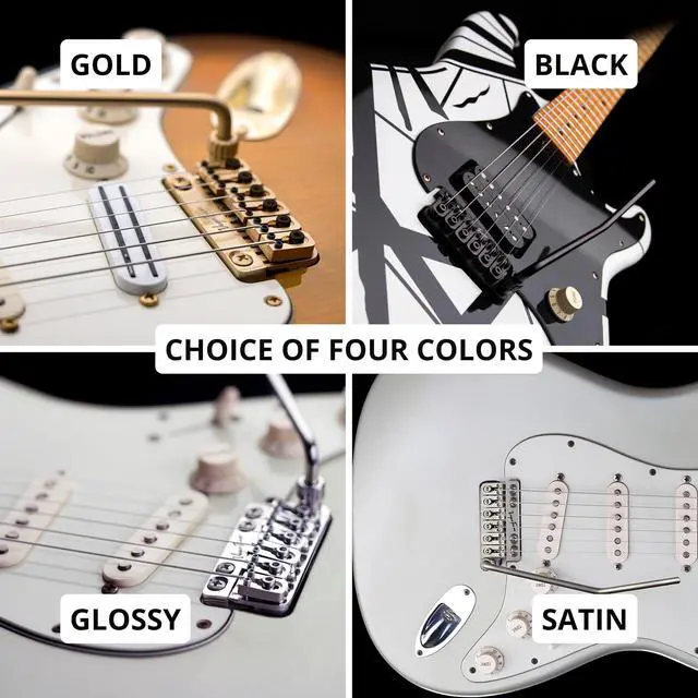Alt view image 6 of 7 - Vega-Trem VT1 Ultra-Trem 2-Points Glossy Stratocaster Guitar Tremolo Bridge For Strat No Mods Easy Installation (Glossy, Right)