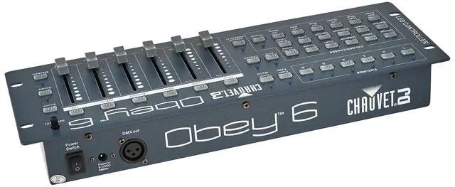 Alt view image 2 of 4 - Obey 6 Universal DMX-512 Compact Stage Light Controller