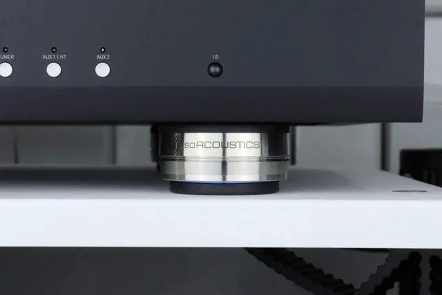 Alt view image 3 of 6 - Orea Series Audio Equipment Isolators (Indigo - 16 lbs Max/pc)