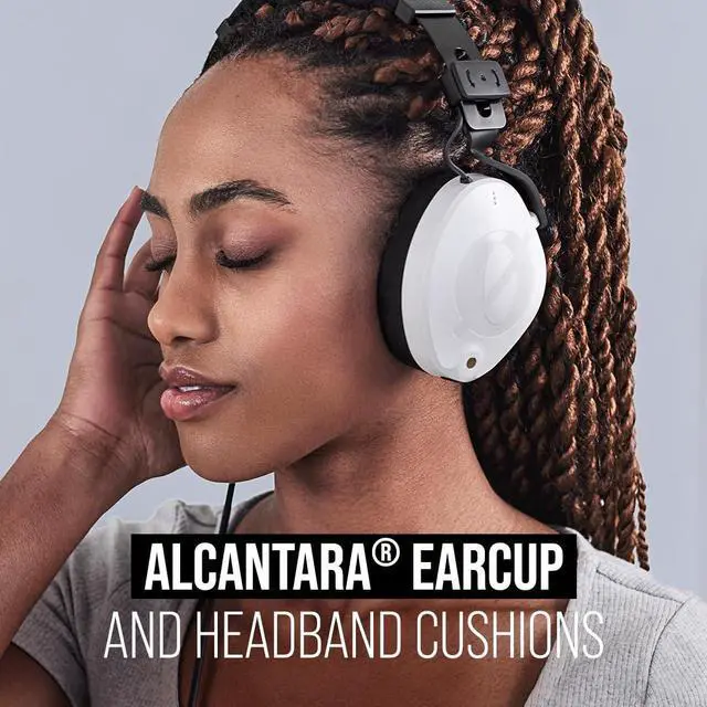 Alt view image 3 of 7 - NTH-100 Professional Over-Ear Headphones - White