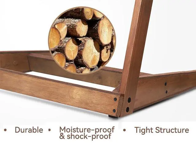 Alt view image 7 of 7 - Multiple Wood Guitar Stand, 4-6 Guitar Rack, 18mm Thick Wood | Holds 4 acoustic or 6 electric/bass guitars, Protective soft foam padding, Scratch-free neck support, Anti-tip weighted base