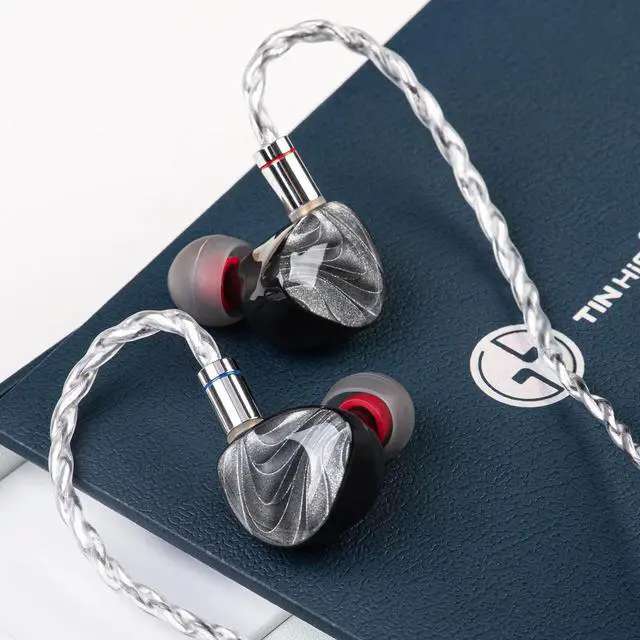 Alt view image 6 of 7 - P1 MAX II Wired in-Ear Monitors Next-Gen 14.2mm Planar Magnetic Driver, Dual N52 Magnetic Circuit & Dual Cavity Design, 0.78mm 2-Pin Detachable Cable, Clean Sound