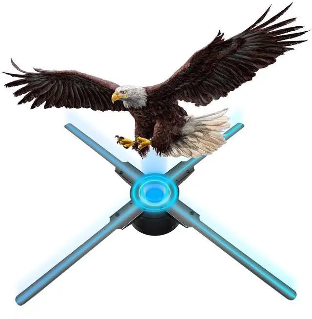 Main image of 3D Hologram Fan 22 Inch/56CM,3D Holographic Fan with WiFi and Bluetooth,624 Highlight LEDs and 2000 cd/m² Brightness,1500 Free 3D Video,3D Holographic Projector for Store Display,Events,Trade Show