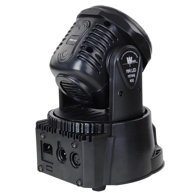 Alt view image 5 of 7 - Moving Head Light 7 x 10W LED 4 in 1 RGBW Stage Lighting DJ Lights | DMX& Sound Activated, 9/14 CH, 540° Pan & 180° Tilt, Wash Light for Party, Weddings, Clubs, Concerts, Bars and Events