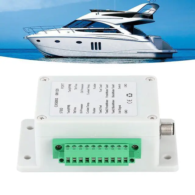 Alt view image 2 of 7 - Analog To Nmea 2000 Converter,Nmea 2000 Converter,nmea 2000 adapter cx5003 nmea 2000 converter ShipYacht Parts 932V DC Converter Box Convert Sensor Singal to NMEA2000 IP67 for Boat Yacht