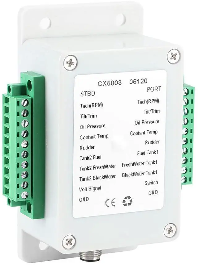 Main image of Analog To Nmea 2000 Converter,Nmea 2000 Converter,nmea 2000 adapter cx5003 nmea 2000 converter ShipYacht Parts 932V DC Converter Box Convert Sensor Singal to NMEA2000 IP67 for Boat Yacht