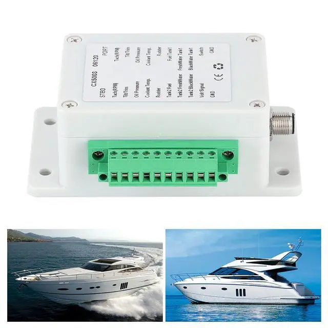 Alt view image 3 of 7 - Analog To Nmea 2000 Converter,Nmea 2000 Converter,nmea 2000 adapter cx5003 nmea 2000 converter ShipYacht Parts 932V DC Converter Box Convert Sensor Singal to NMEA2000 IP67 for Boat Yacht
