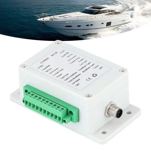 Alt view image 5 of 7 - Analog To Nmea 2000 Converter,Nmea 2000 Converter,nmea 2000 adapter cx5003 nmea 2000 converter ShipYacht Parts 932V DC Converter Box Convert Sensor Singal to NMEA2000 IP67 for Boat Yacht