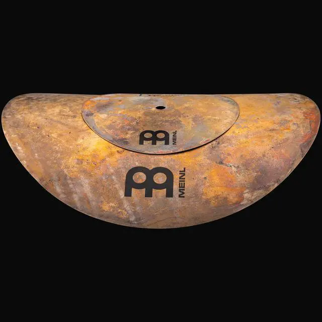Alt view image 4 of 7 - Byzance Vintage 2-Piece Smack Stack Cymbal Add-on Pack 8", 16" MADE IN TURKEY B20 Bronze