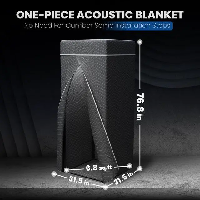 Alt view image 4 of 7 - Portable Vocal Booth,Recording Booth Sound Booth for Recording Echo-Free Vocals Complete Home Recording Studio Foldable with Travel Bag for Podcasts & Music,Voiceovers