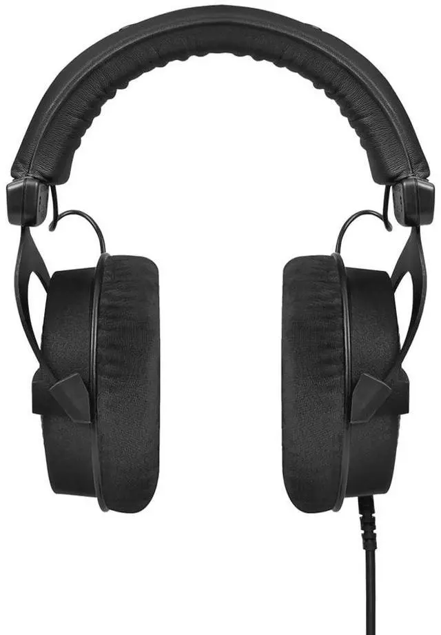 Alt view image 5 of 6 - DT 990 PRO Studio Headphones (250 Ohm, Black) | Open Back, Over Ear, Wired Professional Mixing, Music Production, Editing, Audiophile, Black Velour Ear Pads