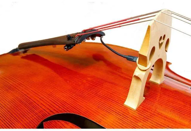 Main image of DB-1 Double Bass Pickup, Bridge Mounted Piezo Pickup for Upright Bass | Easy installation, 1/4" output connection, optimized for upright bass players in live and studio environments