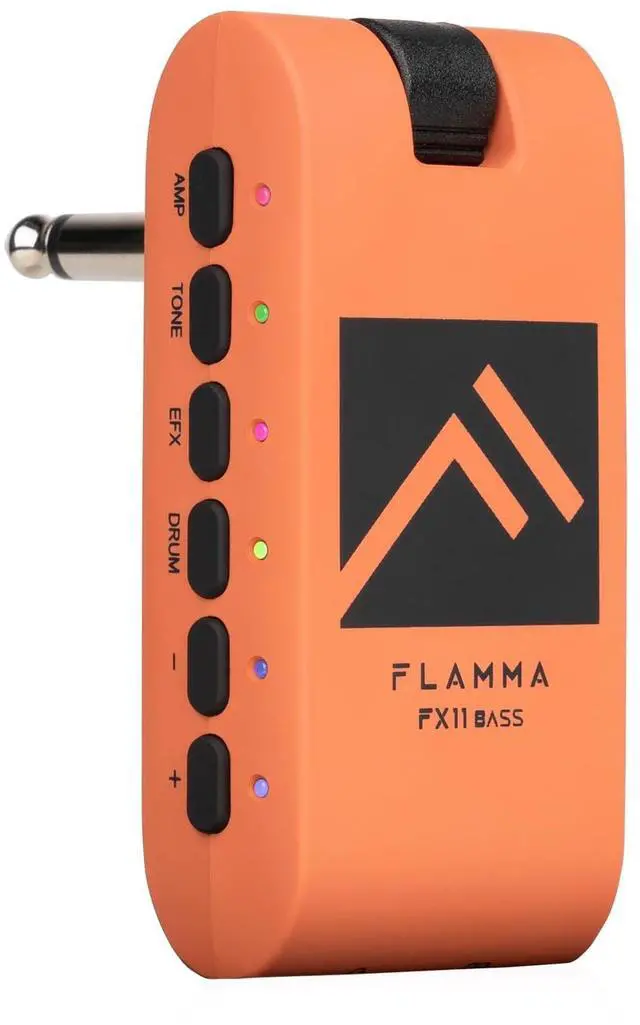Main image of Bass Headphone Amp Portable Modeling Headphone Amplifier with 28 Drum Grooves 7 Amp Models Built-in Effects 5 Tone Color Support Bluetooth USB Audio Recording&Playback OTG Function Rechargeable