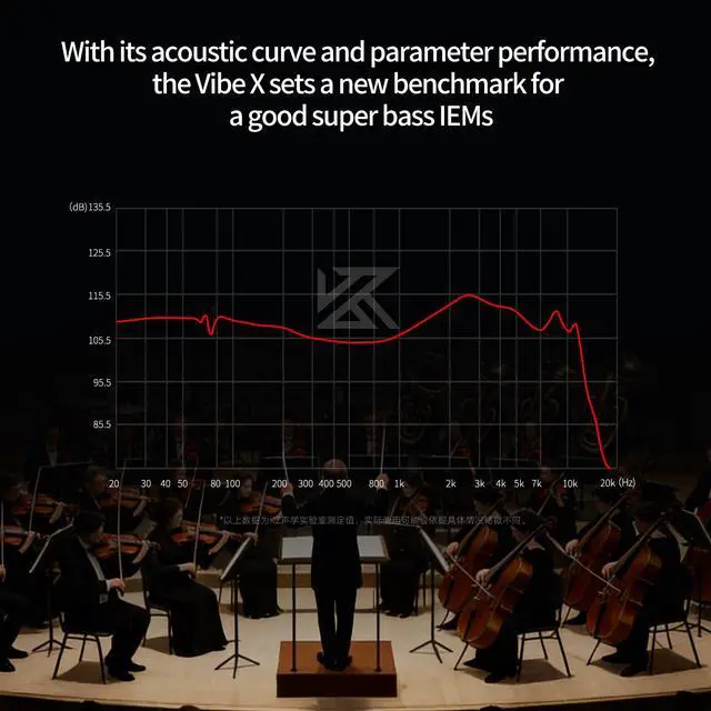Alt view image 7 of 7 - KZ Vibe X in Ear Monitor, HiFi IEM Earbuds | 2DD with Haptic Bass Vibrations, Sound Isolating, Wired Earbuds for Musician, Stage Monitoring & Audiophiles, 3.5mm with Mic