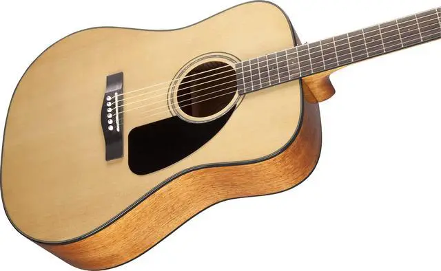 Alt view image 4 of 7 - CD-60S V3 Dreadnought Acoustic Guitar w/Case, Natural, | Beginner acoustic guitar, includes hardshell case, solid spruce top, under $300, great for adults and teens