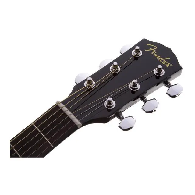 Alt view image 4 of 6 - CD-60S V3 Dreadnought Acoustic Guitar w/Case, Black, | Beginner acoustic guitar, spruce top, walnut fingerboard, alloy steel strings, hard-shell case included