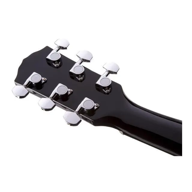 Alt view image 5 of 6 - CD-60S V3 Dreadnought Acoustic Guitar w/Case, Black, | Beginner acoustic guitar, spruce top, walnut fingerboard, alloy steel strings, hard-shell case included