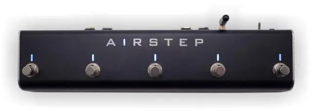 Main image of Airstep Smart Multi Controller with MIDI, HID, 5 Footswitch, 2 Expression Pedal In, 300H Playtime, Support HX Stomp, Quad Cortex, DAW, Plugin, Youtube Video, Page, Atem, Hands Free Controller