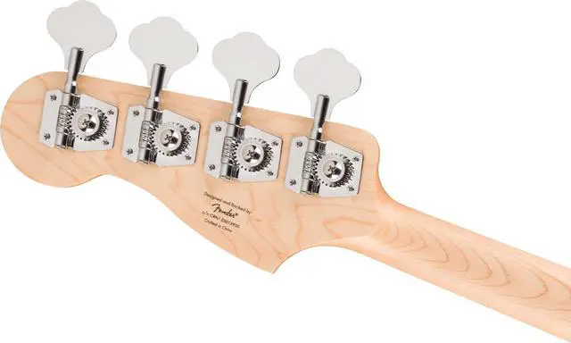 Alt view image 7 of 7 - Squier Debut Series Beginner Precision Bass Guitar, Matte Dakota Red | Starter electric bass for adults, free lessons included, matte finish, under $300, classic P-Bass tone
