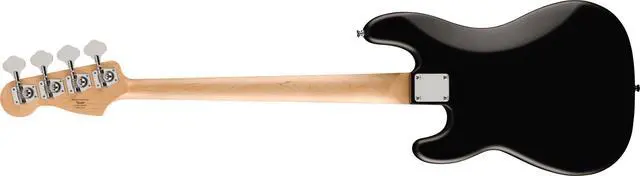 Alt view image 2 of 7 - Squier Debut Series Beginner Precision Bass Guitar, Matte Black | Starter electric bass guitar, free lessons included, ideal for beginners, Precision Bass tone