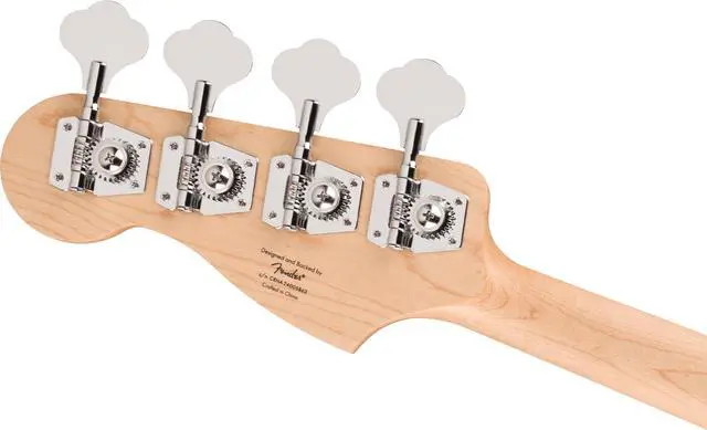 Alt view image 7 of 7 - Squier Debut Series Beginner Precision Bass Guitar, 2-Color Sunburst | Starter bass guitar, free lessons included, matte sunburst finish, electric bass for beginners