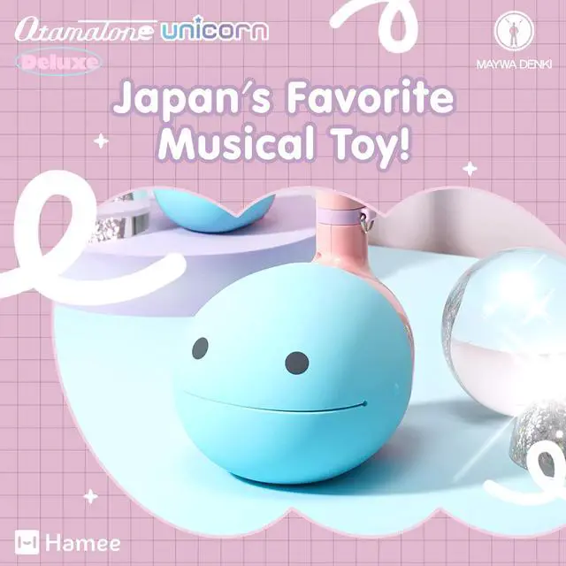 Alt view image 2 of 7 - Deluxe Electronic Synthesizer Musical Instrument - Unicorn | Portable Digital Synthesizer from Japan by Maywa Denki with 3.5mm Aux Jack & Strap, Unique Gift for Teens & Adults