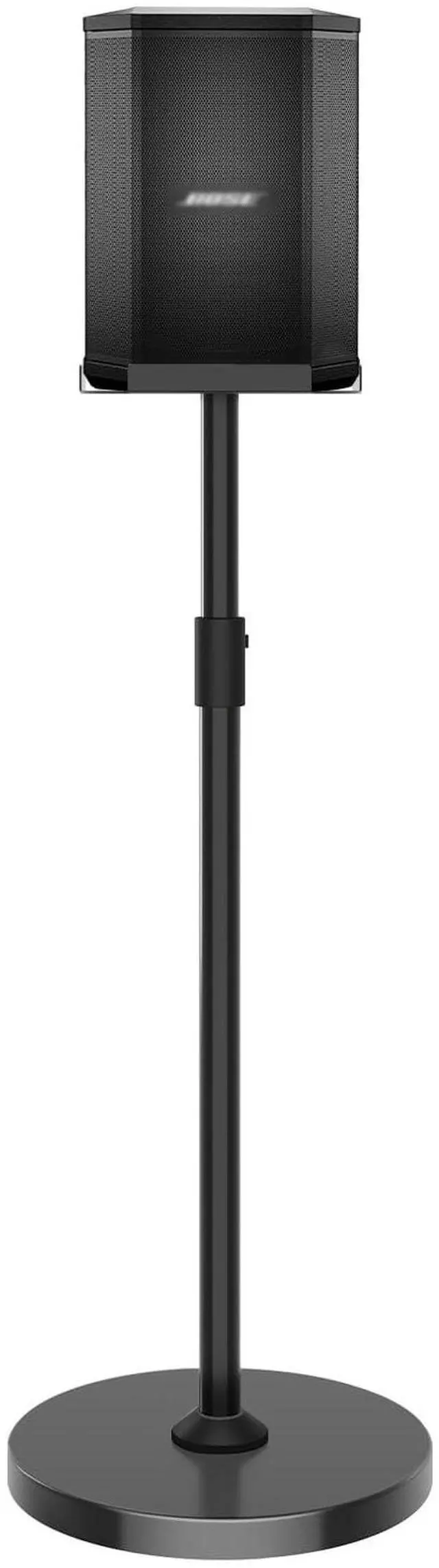Main image of New Upgrade Height Adjustable Speaker Stand for Bose S1 Pro / S1 Pro Plus / S1 Pro+, Extends 45" to 54", Holds up to 20LBS, Heavy Duty Speakers Stands for Bose, Easy to Install, with Screws